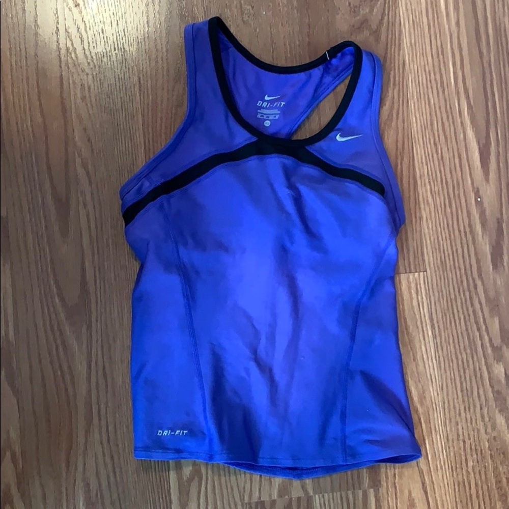Purple Nike tank